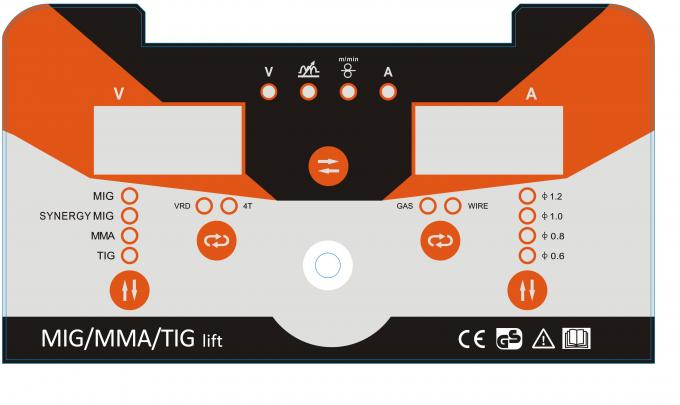 マイクロ プロセス完全なデジタル管理された共同作用のミグ溶接機械二酸化炭素のガスの盾